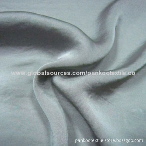 50D Poly satin chiffon A/D fabric, 57/58", 249*114 inches, weighs 35g, for women shirts/dresses
